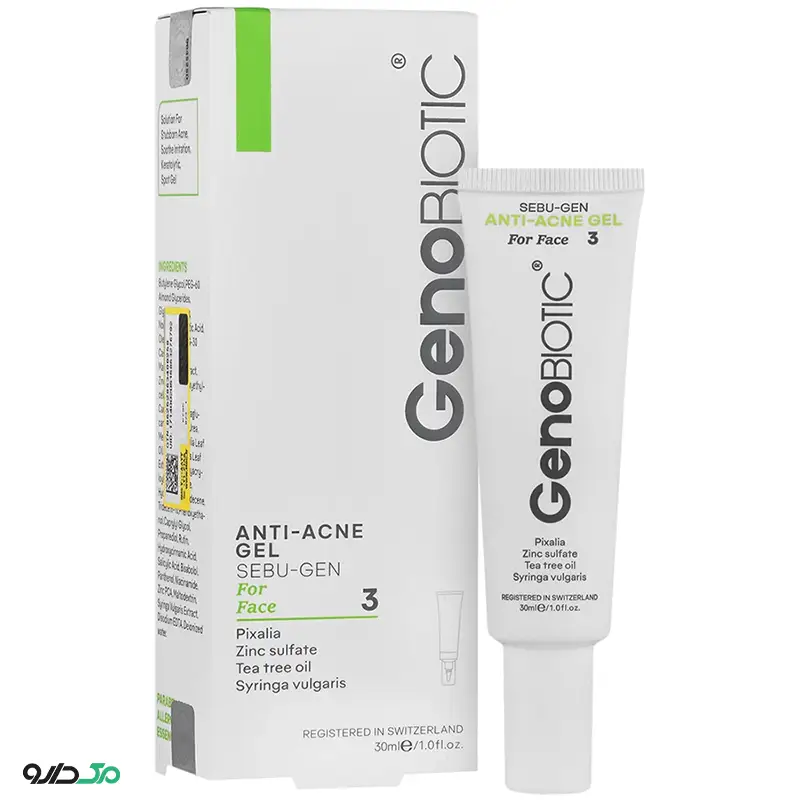 ژل ضد آکنه صورت سبوژن 1 ژنوبایوتیک